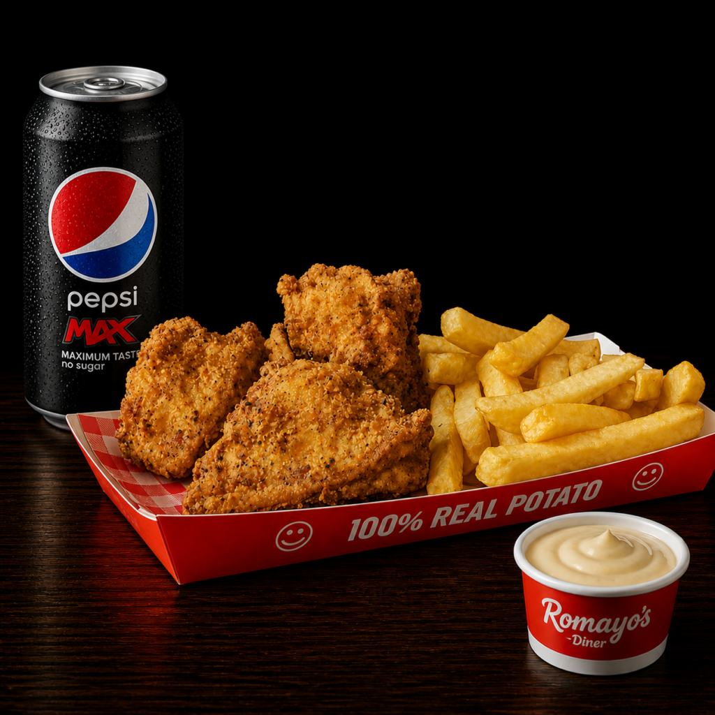 Home 3 piece box meal
