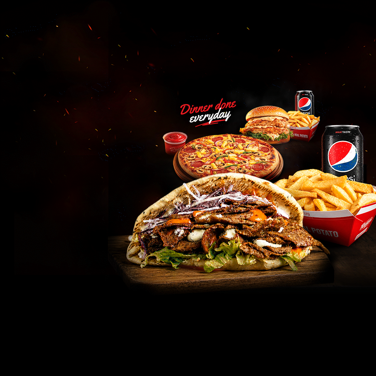 romayos 7.99 daily dinner order hero gif